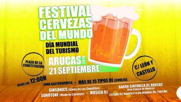Festival de cervezas del mundo en Arucas
